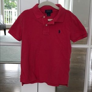 Polo Ralph Lauren red polo shirt